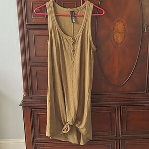 Bobi Los Angeles Sleeveless Tank Dress/Small